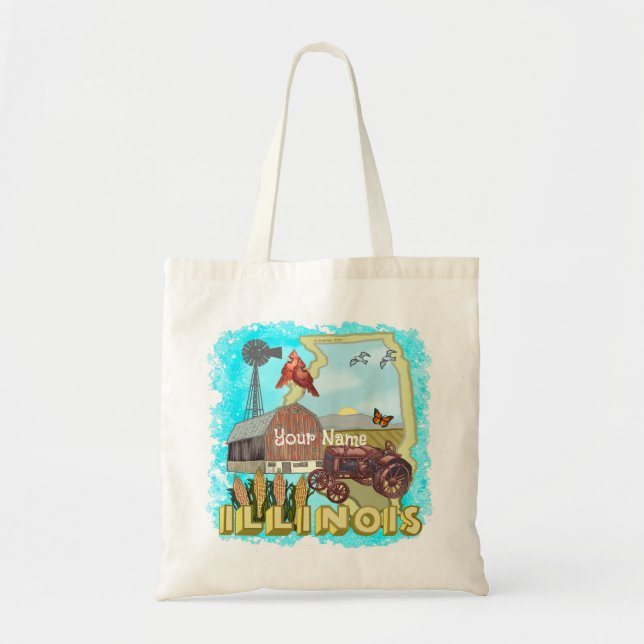 Illinois Tote Bag (Front)
