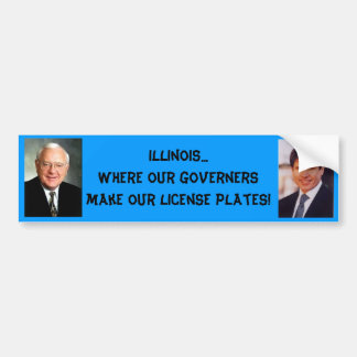 Illinois...Where our ... Bumper Sticker