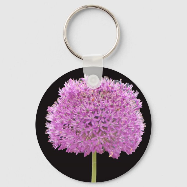 Illium Summer Spring Flower -Irish Design Keychain (Front)