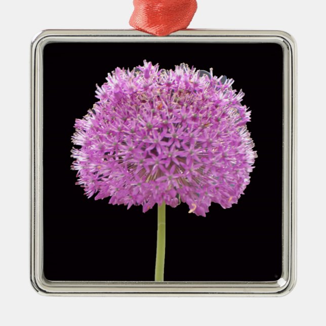 Illium Summer Spring Flower -Irish Design Metal Ornament (Front)