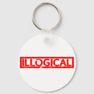 Illogical Stamp Keychain