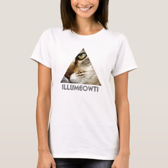 Illumeowti T-Shirt (Black Text)