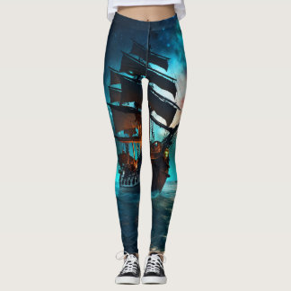 Illuminate your wardrobe with the Eclipse All-Over Leggings