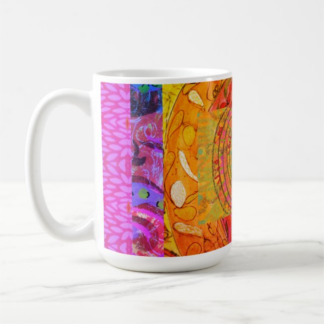 Illuminated Abstract  Coffee Mug (Left)