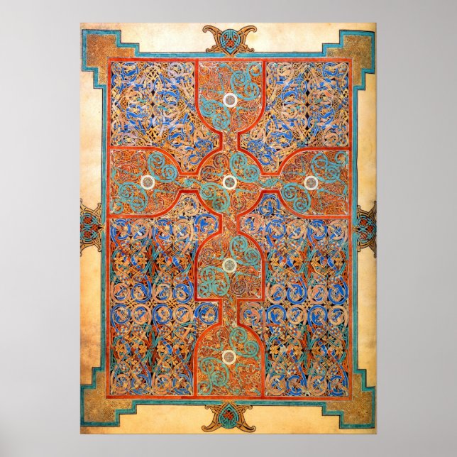 Illuminated Carpet Page Poster (Front)
