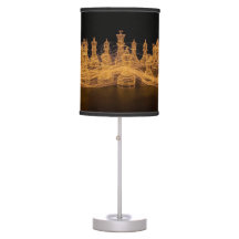 Illuminated Chess Pieces Lamp