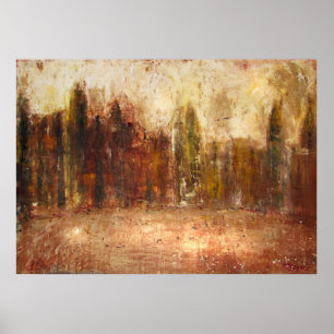 Illuminated City Poster