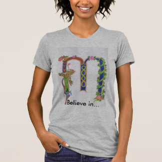 Illuminated "M" T-Shirt Dress