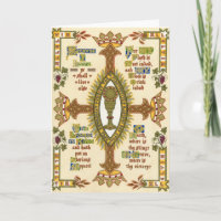 Illuminated Manuscript for Easter.