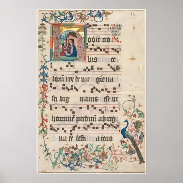 Illuminated Manuscript Poster (Front)