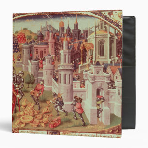 Illuminated miniature from a universal binder