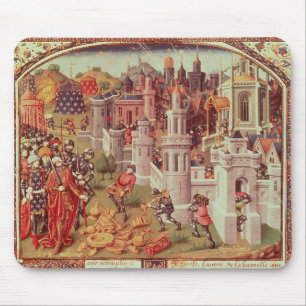 Illuminated miniature from a universal mouse pad