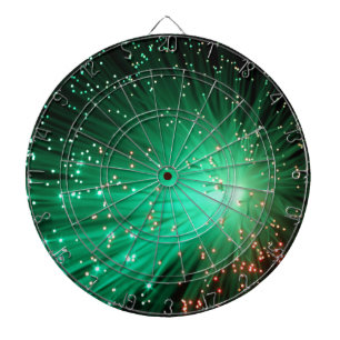 Illuminated Optical Fibres Dartboard