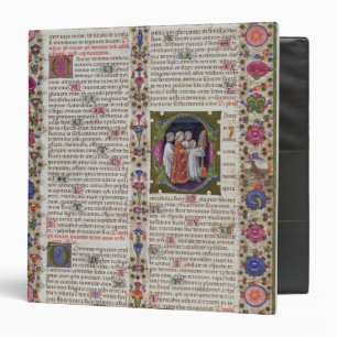 Illuminated page from the Book of Psalms Binder