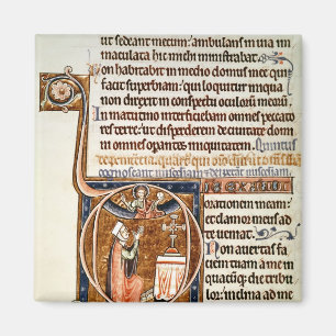 Illuminated page magnet