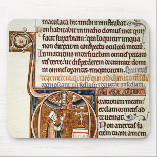 Illuminated page mouse pad