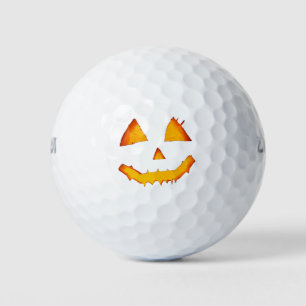 Illuminated Pumpkin Lantern Golf Balls