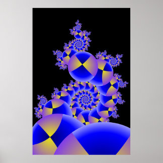 Illuminated Spheres III Poster