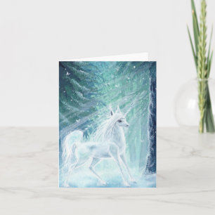 Illuminated ~ Unicorn Greeting Card