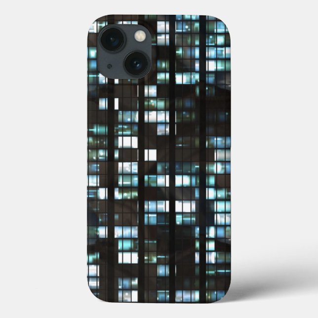 Illuminated windows pattern Case-Mate iPhone case (Back)
