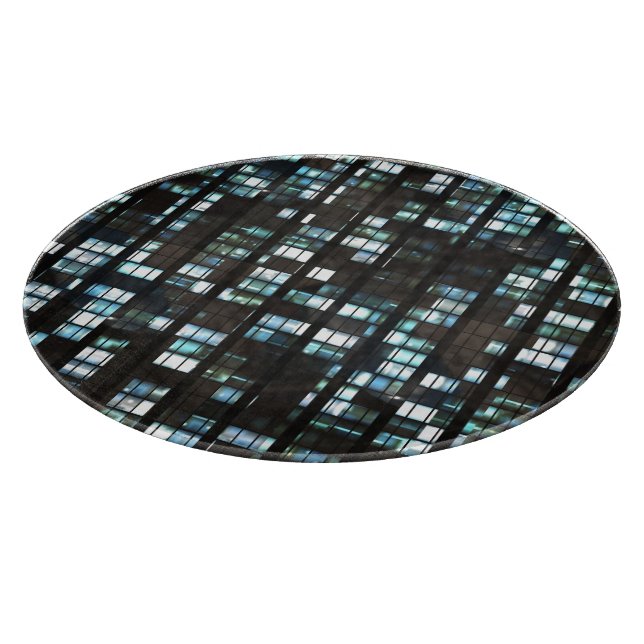Illuminated windows pattern cutting board (Corner)