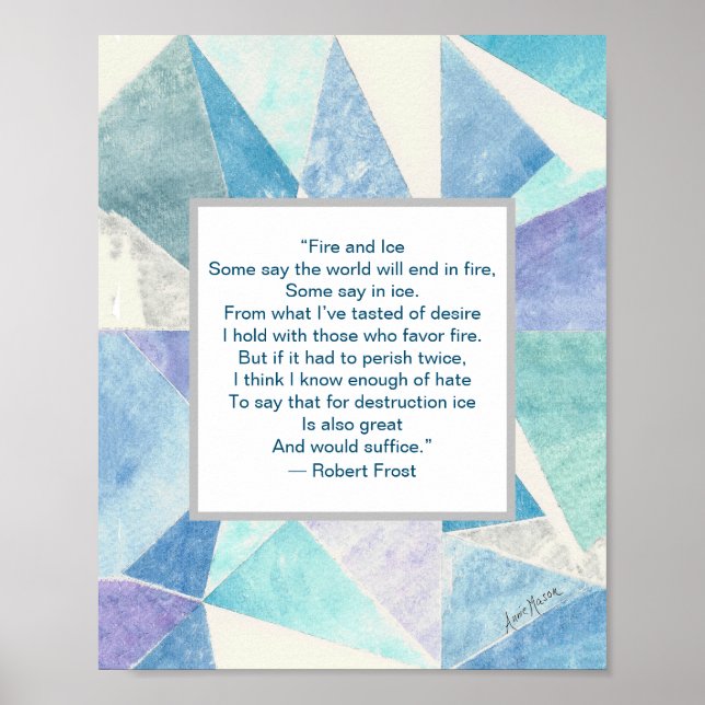 Illuminated Winter Poster (Front)