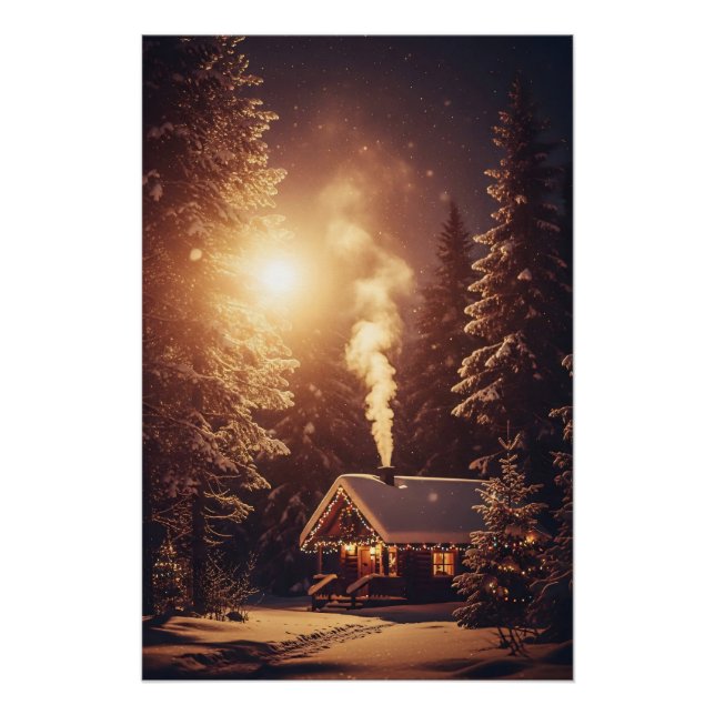 Illuminated Xmas Refuge Poster (Front)
