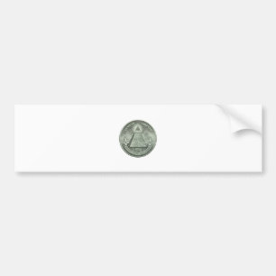 Illuminati - All seeing eye Bumper Sticker