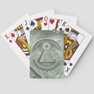 Illuminati - All seeing eye Playing Cards