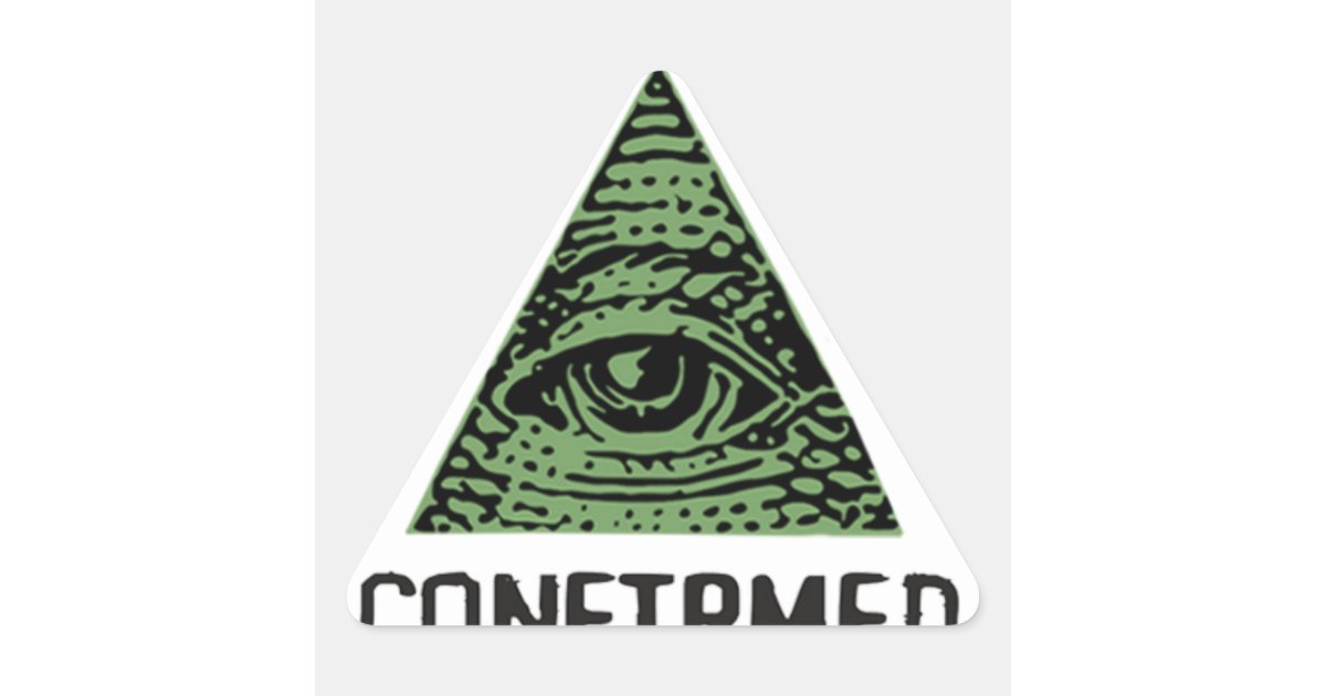 Illuminati Confirmed Sticker | Zazzle Illuminati Confirmed Sticker | Zazzle