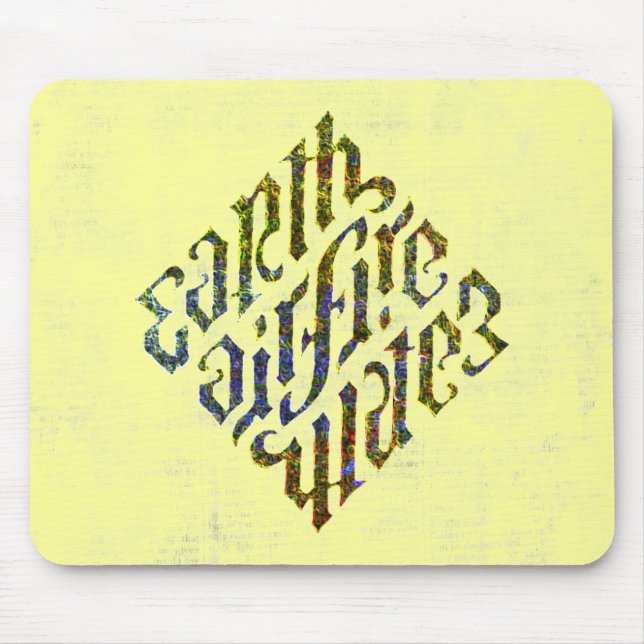 Illuminati -Earth Air Fire Water Mousepad (Front)