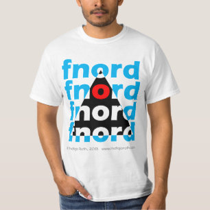 Illuminati Pyramid - Big White Fnord T-Shirt