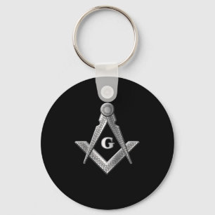 Illuminati Symbol Masonic Pyramid Conspiracy Gift Keychain