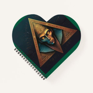 Illuminati Wall Crest Notebook