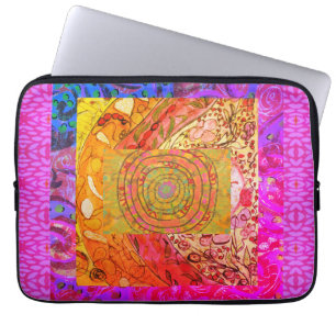 Illuminating Abstract Laptop Sleeve