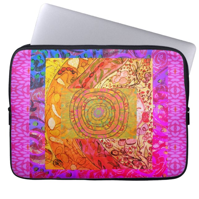 Illuminating Abstract  Laptop Sleeve (Front)