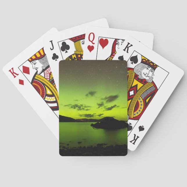 Illuminating Aurora Playing Cards (Back)