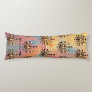 "Illuminating Elegance" Body Pillow