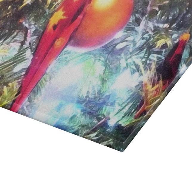 Illuminating Ornaments Cutting Board (Corner)