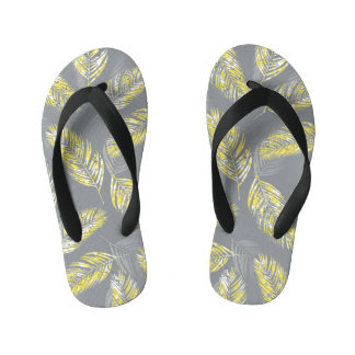Illuminating Toucans: Marbling Tropical Kid's Flip Flops