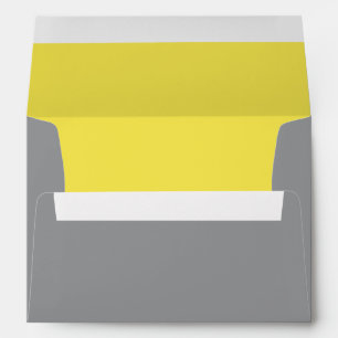Illuminating Yellow and Ultimate Grey Envelope