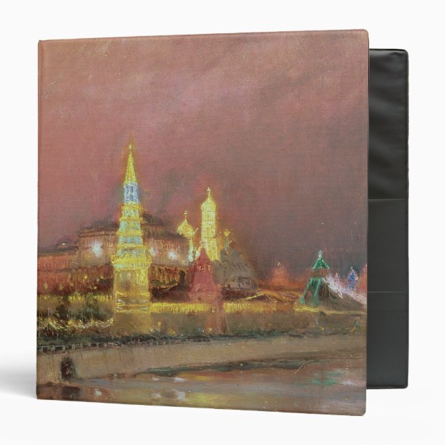 Illumination in the Kremlin, 1896 Binder (Front/Inside)