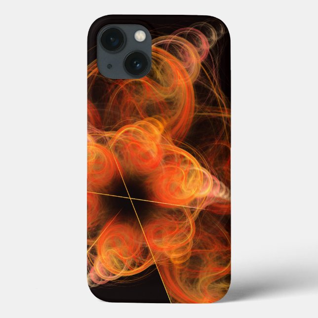 Illuminations Art Abstrait iPhone 6 Coque (Verso)