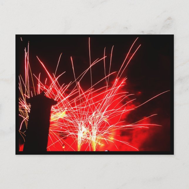 Illuminations Fireworks Postcard (Front)