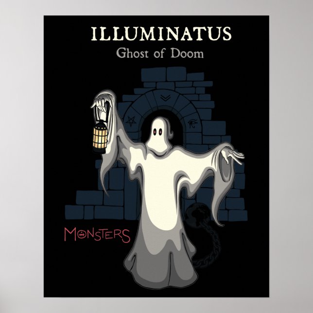 ILLUMINATUS, ghost of doom. (monsters series) Poster (Front)