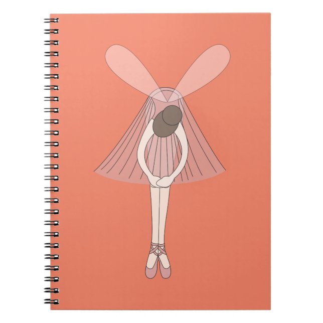 illusima Ballerina Fairy Notebook (Front)