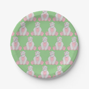 illusima Ballerina Rhino Paper Plate
