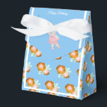 illusima Ballet Hippo Gold Rose Birthday Gift/ Favor Box<br><div class="desc">illusima Ballerina Hippo White Ribbon Golden Roses Birthday Party Gift Box/ Favour Box. Perfect for a child's themed birthday party.</div>