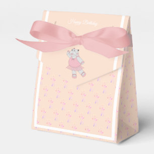 illusima Ballet Hippo Pastel Tulips Gift/ Favor Box