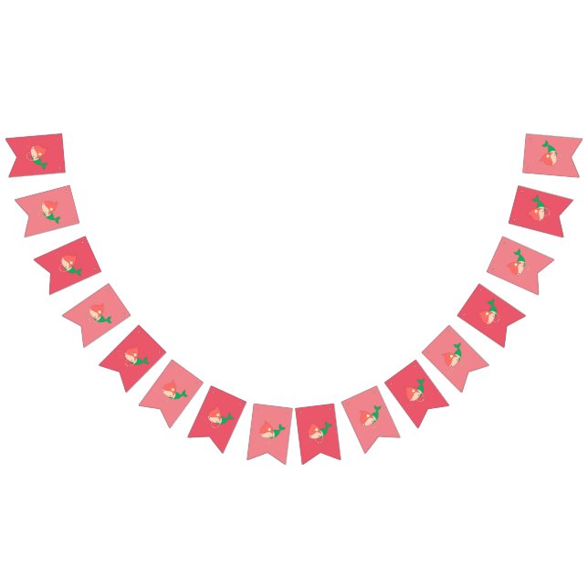 illusima Cotton Candy Mermaid Bunting Flags (All)